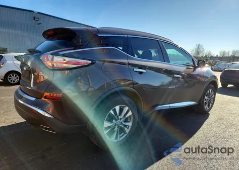2017 Nissan Murano S z USA, uszkodzony, nr VIN 5N1AZ2MH1HN156838